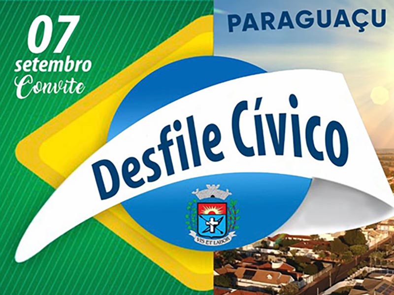 Devido a previsão de chuvas, Prefeitura altera horário do desfile cívico em Paraguaçu