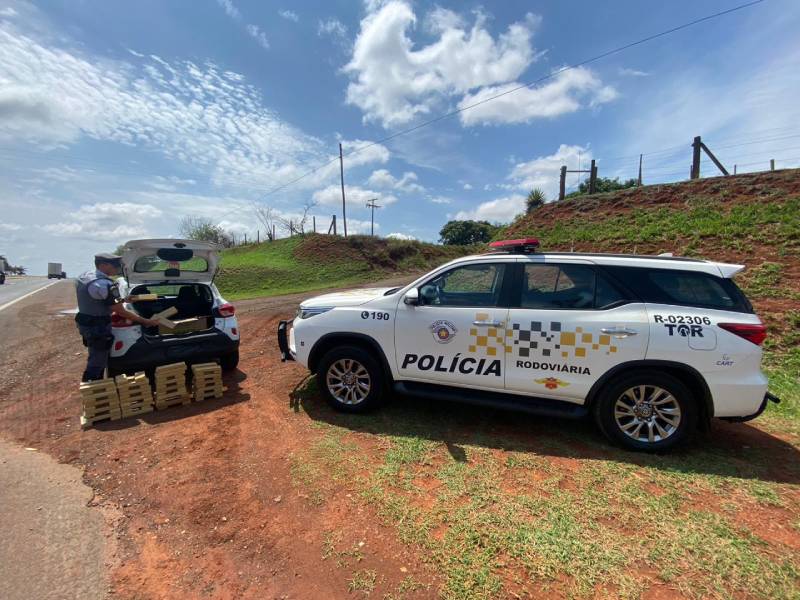 Tático Ostensivo Rodoviário prende traficante em rodovia de Santa Cruz do Rio Pardo