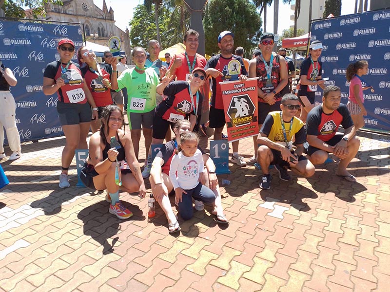 Equipe Paraguaçu Runners tem fim de semana movimentado com conquistas de 14 pódios