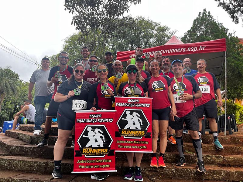 Equipe Runners, de Paraguaçu Paulista, fatura cinco pódios na 1ª Corrida Pedestre de Timburi