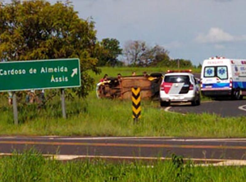 Fim de semana marcado por capotamentos de veículos em Paraguaçu