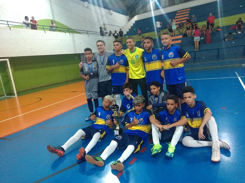 Departamento de Esporte e Lazer realizou as finais do Campeonato Regional de Futsal Menores