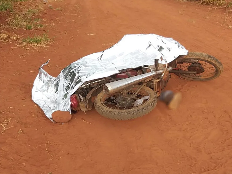 Motociclista é encontrado morto em estrada rural de Teodoro Sampaio