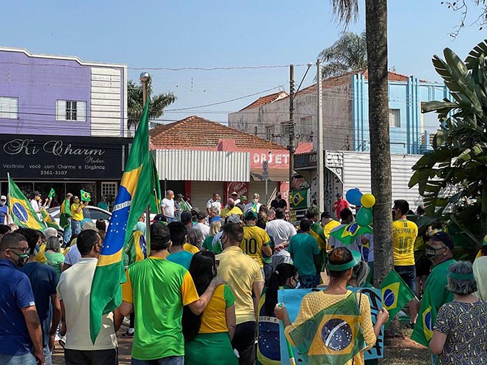 7 de Setembro é marcado por protestos em apoio a Bolsonaro em Paraguaçu e região