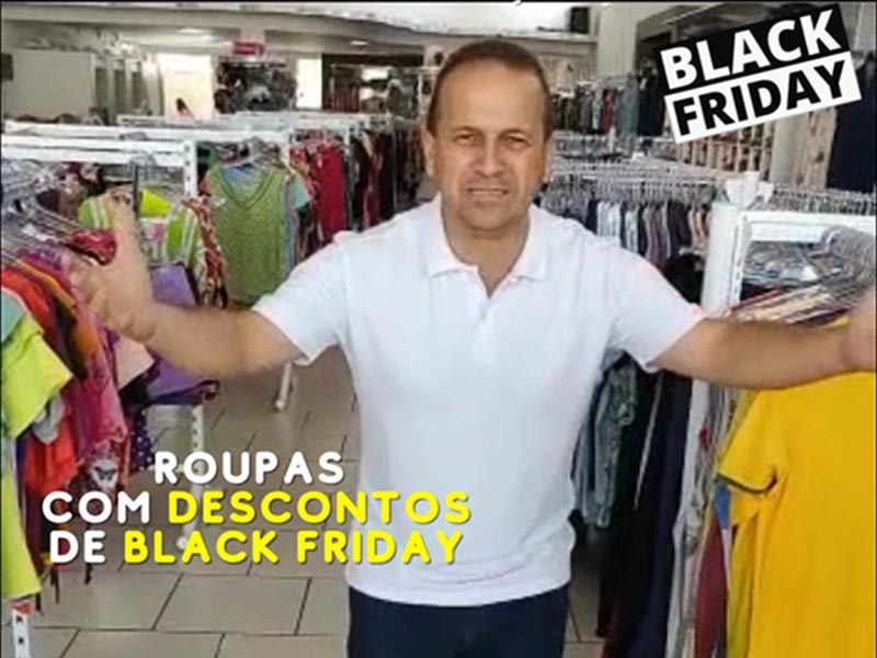 Mega Feirão de Roupas realiza Black Friday em Paraguaçu Paulista