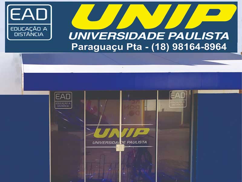 UNIP EAD de Paraguaçu Paulista está com matrículas abertas até o dia 23