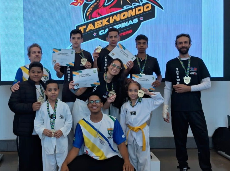 Atletas de Paraguaçu disputam o 38º Campeonato Brasileiro de Taekwondo