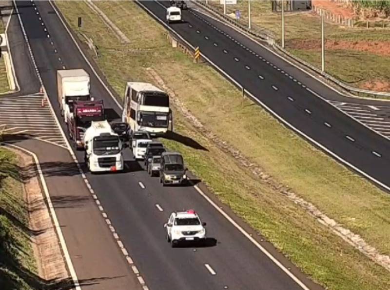 Entrevias reforça campanha de colisão traseira nas rodovias