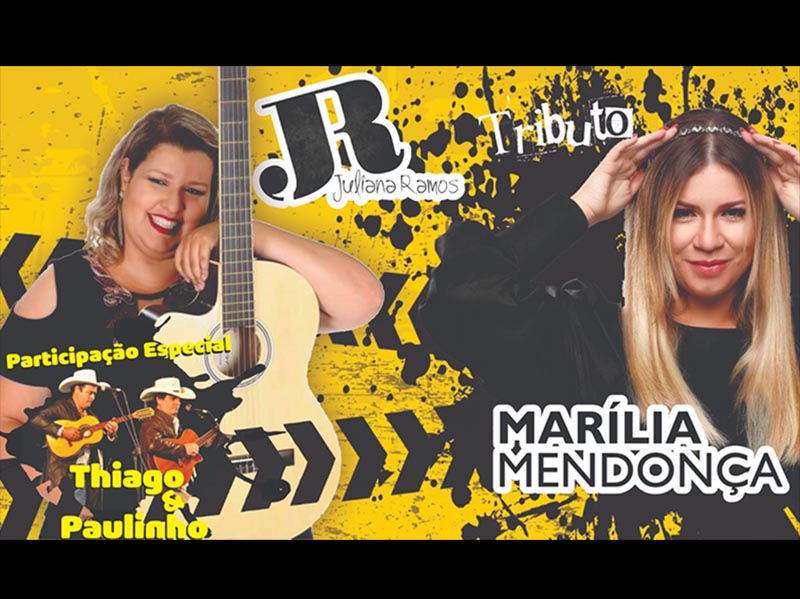 Cantora paraguaçuense fará show em tributo a Marília Mendonça no Cine Teatro