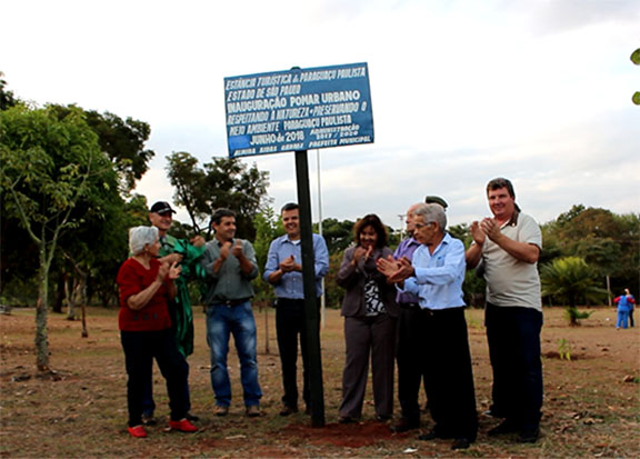 Praça de Paraguaçu Paulista ganha Pomar Urbano