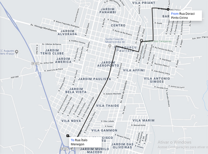 Uber chega a Paraguaçu Paulista