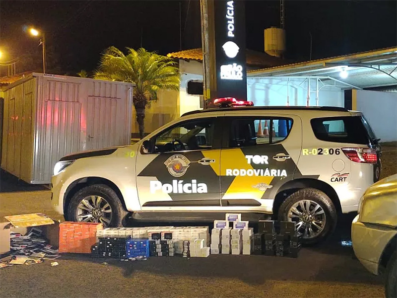 Polícia Rodoviária apreende mais de 400 produtos sem nota fiscal em Santa Cruz do Rio Pardo