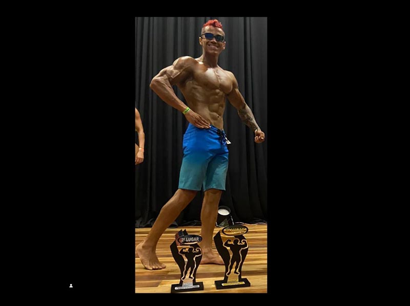 Atleta paraguaçuense conquista primeiro lugar em competição de fisiculturismo em Osvaldo Cruz