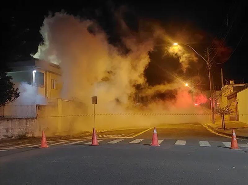 Moradores deixam casas às pressas após vazamento de oxigênio puro em hospital de Marília