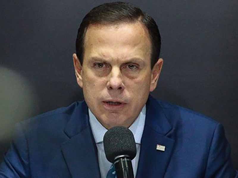 Doria prorroga período da quarentena no estado de SP até 10 de maio