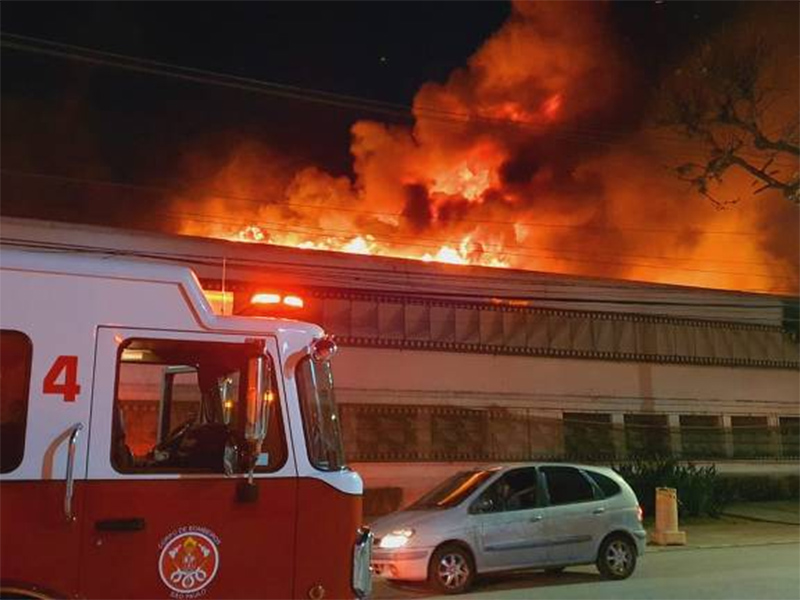Incêndio atinge unidade da Cinemateca Brasileira na Zona Oeste de SP