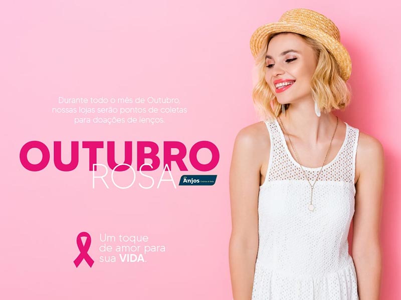 Anjos Colchões está recheada de ofertas nesse Outubro Rosa