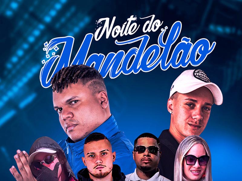 'Noite do Mandelão' será no dia 4 de março, no Centro de Convergência