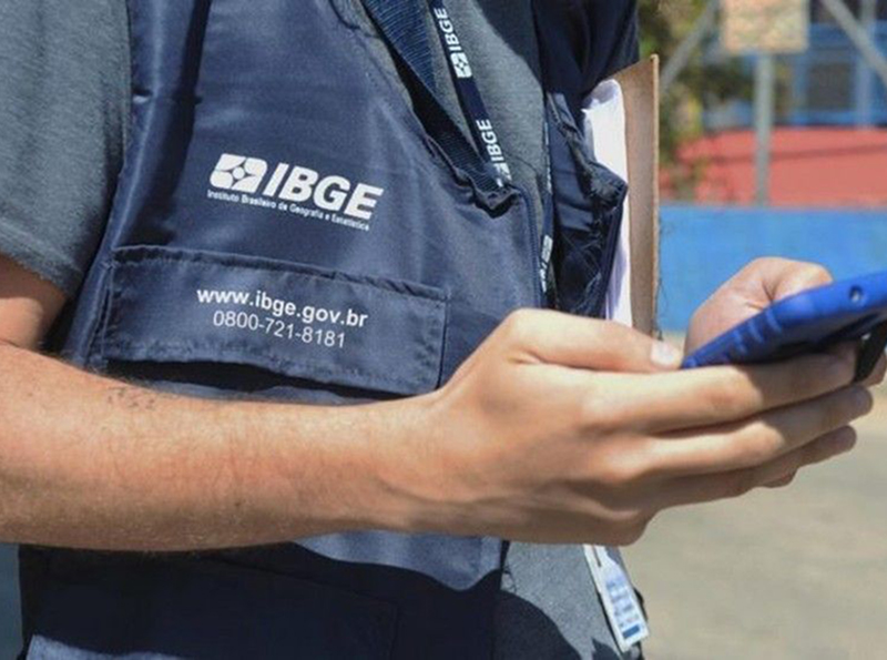 Inscrição para Recenseador do IBGE, com 40 vagas em Paraguaçu, termina nesta sexta-feira, dia 19