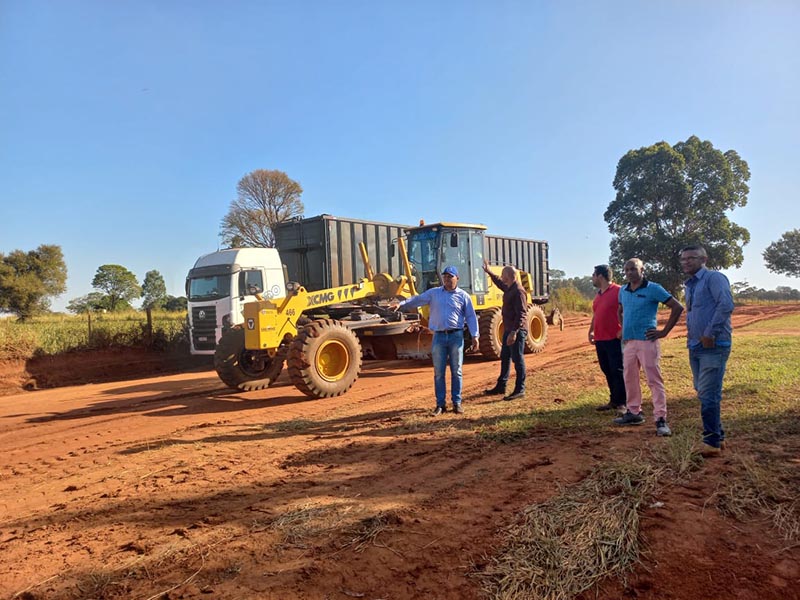 Vereadores visitam obra realizada pela Prefeitura de Paraguaçu em parceria com usina