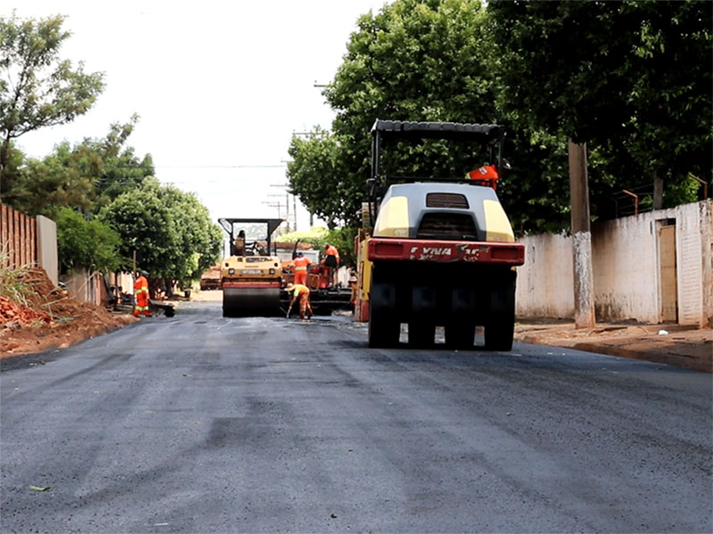 Mais de 50 mil metros de vias já receberam o serviço de recape e tapa buraco em Paraguaçu