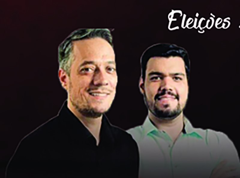 Ian Salomão e Professor Vitor Bini, candidatos a prefeito e vice, serão entrevistados hoje