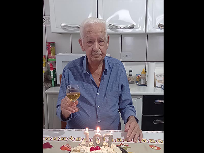 Paraguaçuense comemora 107 anos de vida