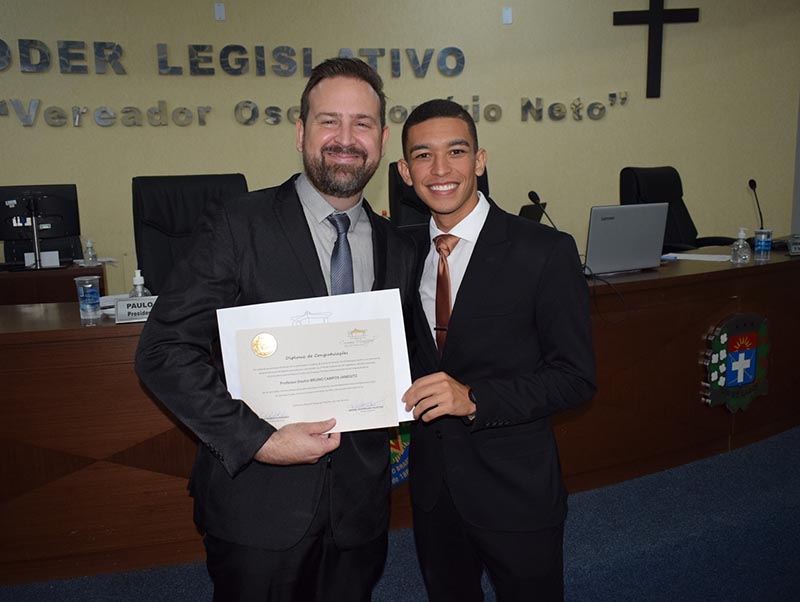 Câmara parabeniza o professor Dr. Bruno Janegitz, eleito membro da Academia Brasileira de Ciências