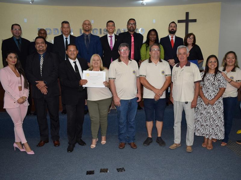 Lions Clube é homenageado na Câmara pelos seus 64 anos de fundação