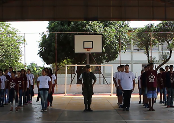 Projeto Tiro de Guerra nas Escolas é desenvolvido em Paraguaçu Paulista