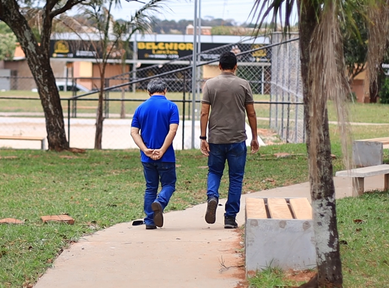 Prefeitura realiza adequações na Praça da Murilo Macedo