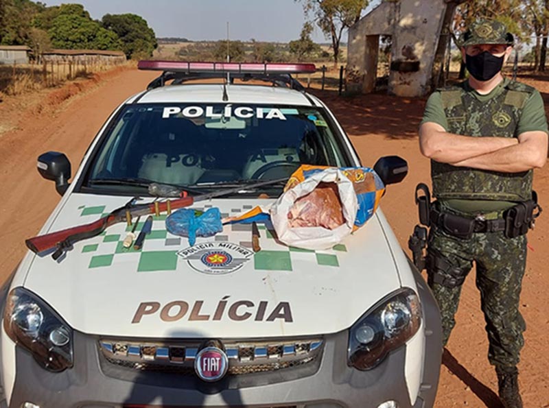 Homem é multado em R$500,00 por matar capivara em Paraguaçu Paulista