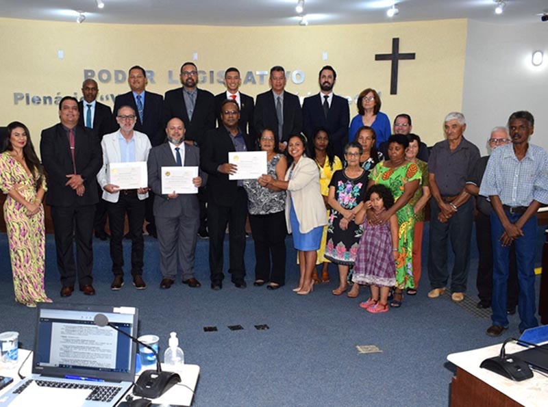 Vereadora Graciane parabeniza a igreja O Brasil para Cristo pelos 55 anos em Paraguaçu Paulista