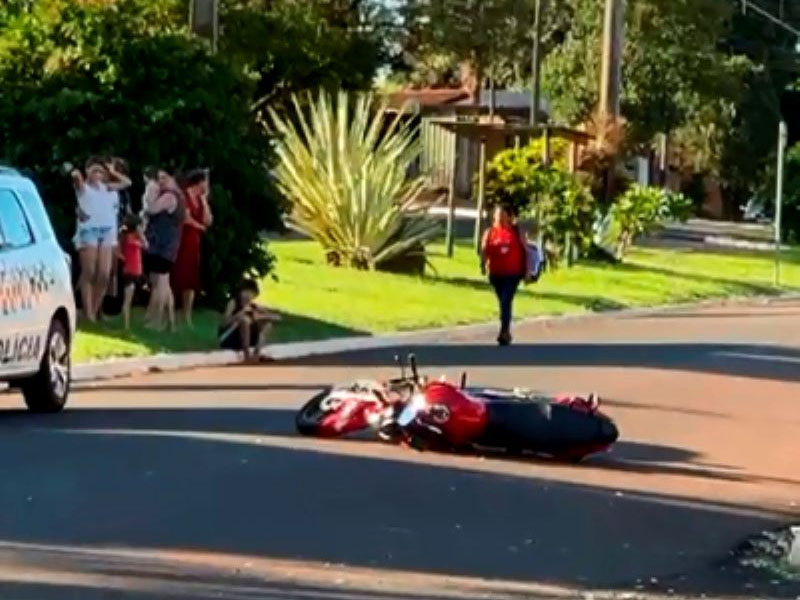 Senhora de 85 anos morre atropelada por motocicleta em Tarumã