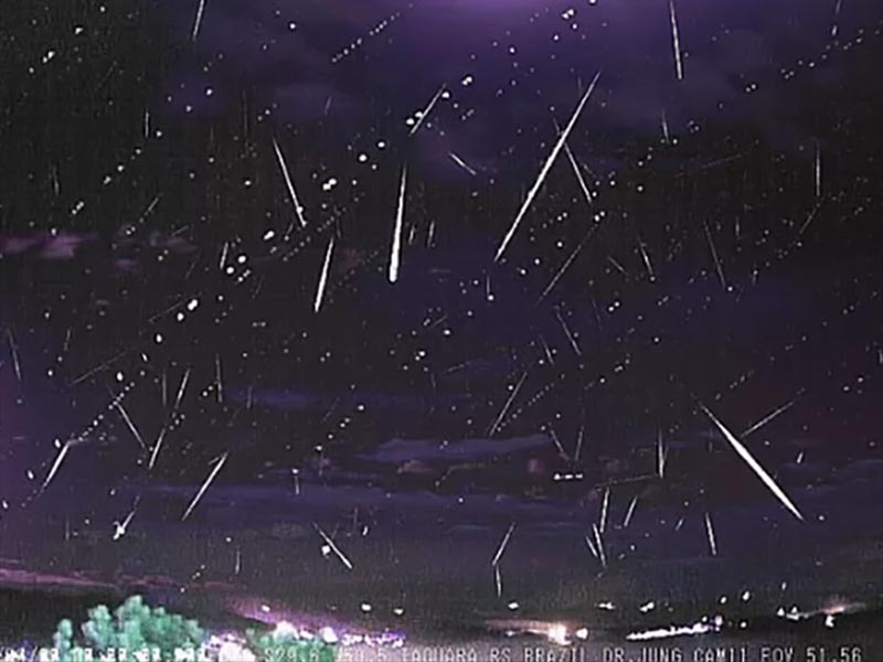 Tempestade de meteoros visível no Brasil encerra mês de maio; veja o melhor horário