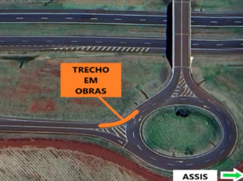 Alças de dispositivo da Raposo Tavares terão tráfego alterado em Maracaí