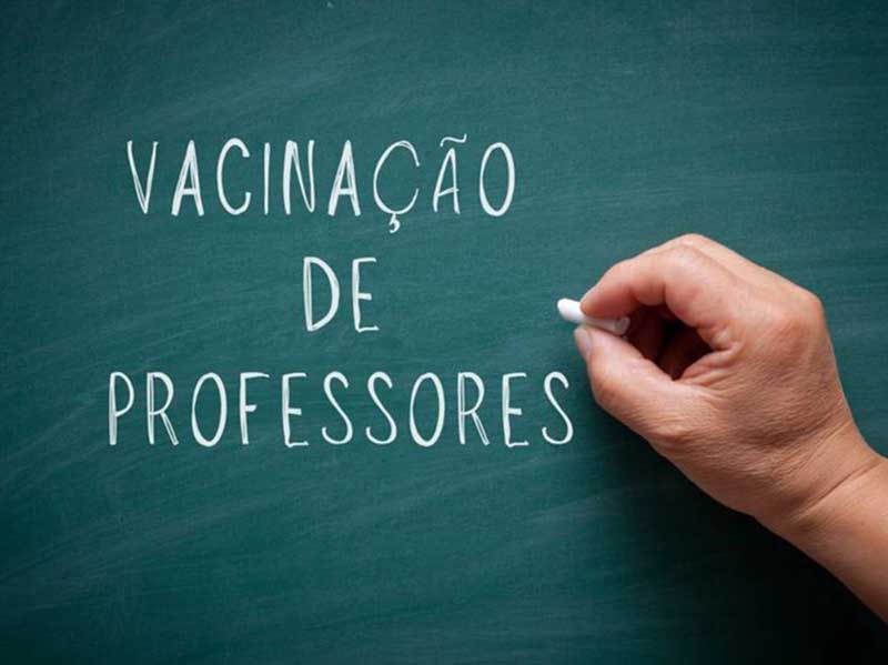 Professores de 18 a 44 anos serão vacinados neste sábado, em Paraguaçu