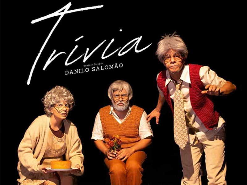 Peça teatral Trívia estreia no próximo domingo em Paraguaçu