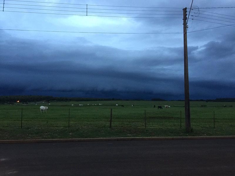 Após longos dias de seca, chuva volta a dar as caras em Paraguaçu