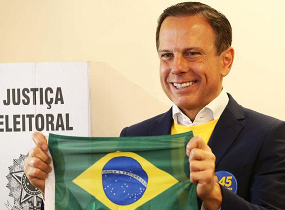 Preferido pelos paraguaçuenses, João Doria é eleito governador em São Paulo