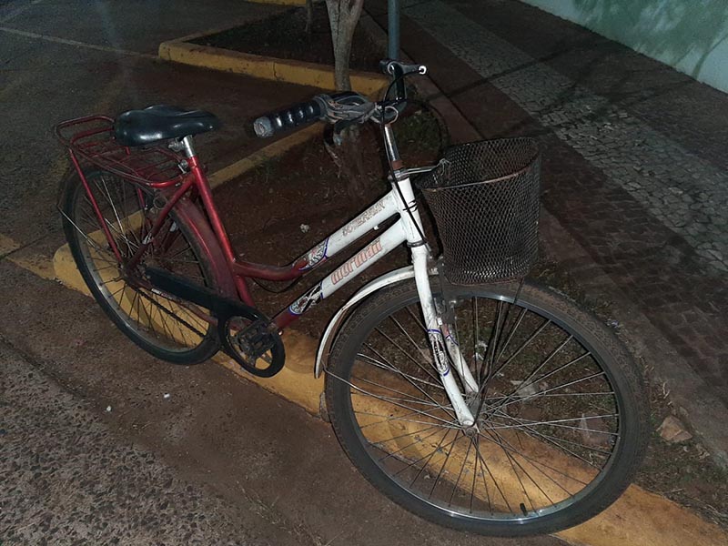 Ladrão é preso após furtar bicicleta e vender por R$30,00 em Paraguaçu Paulista