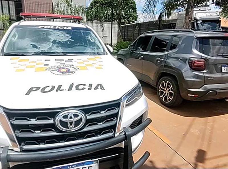 Homem é detido em Palmital após ser flagrado com Jeep/Renegade furtado em Belo Horizonte